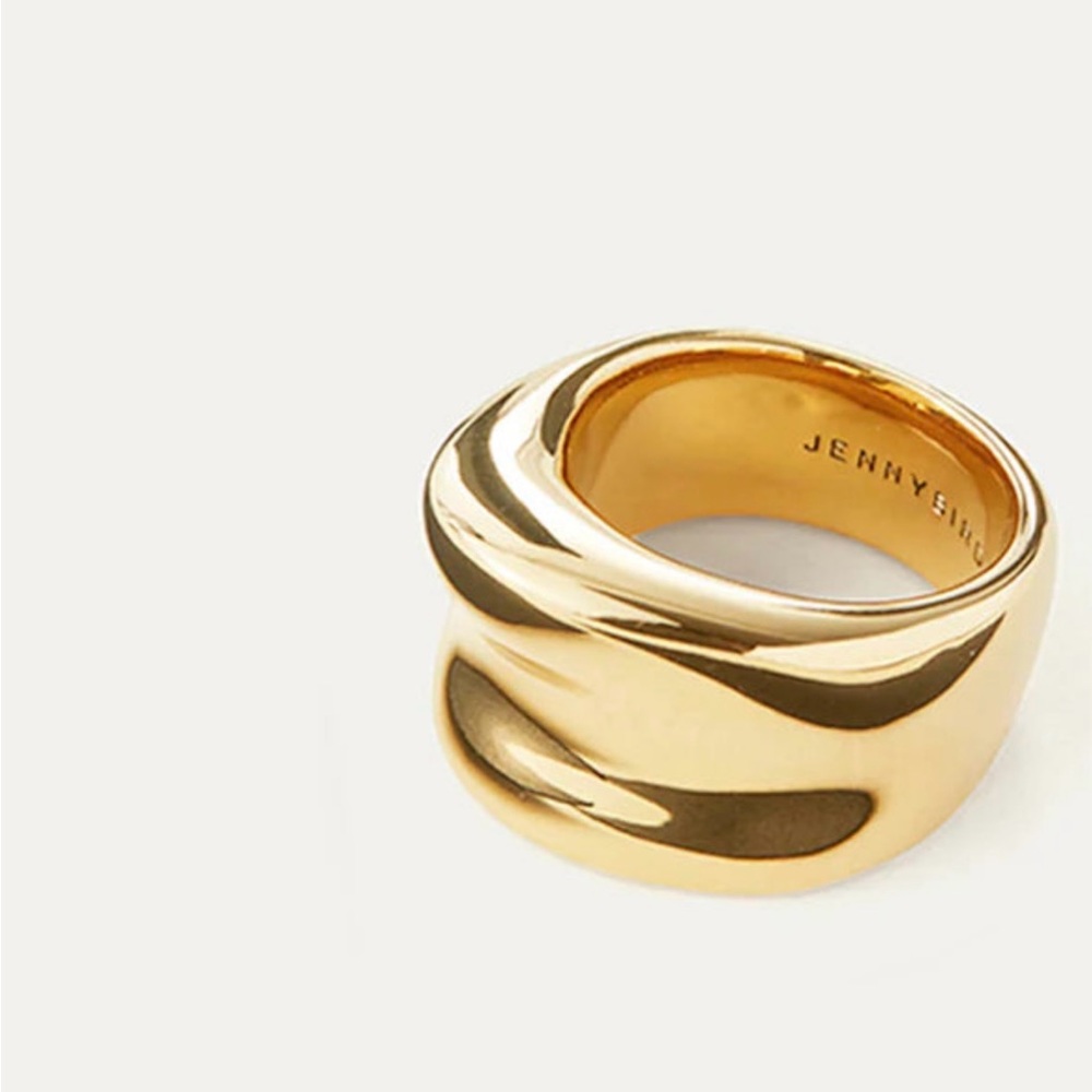 Jenny Bird Gold “Viviana”Ring with original Box